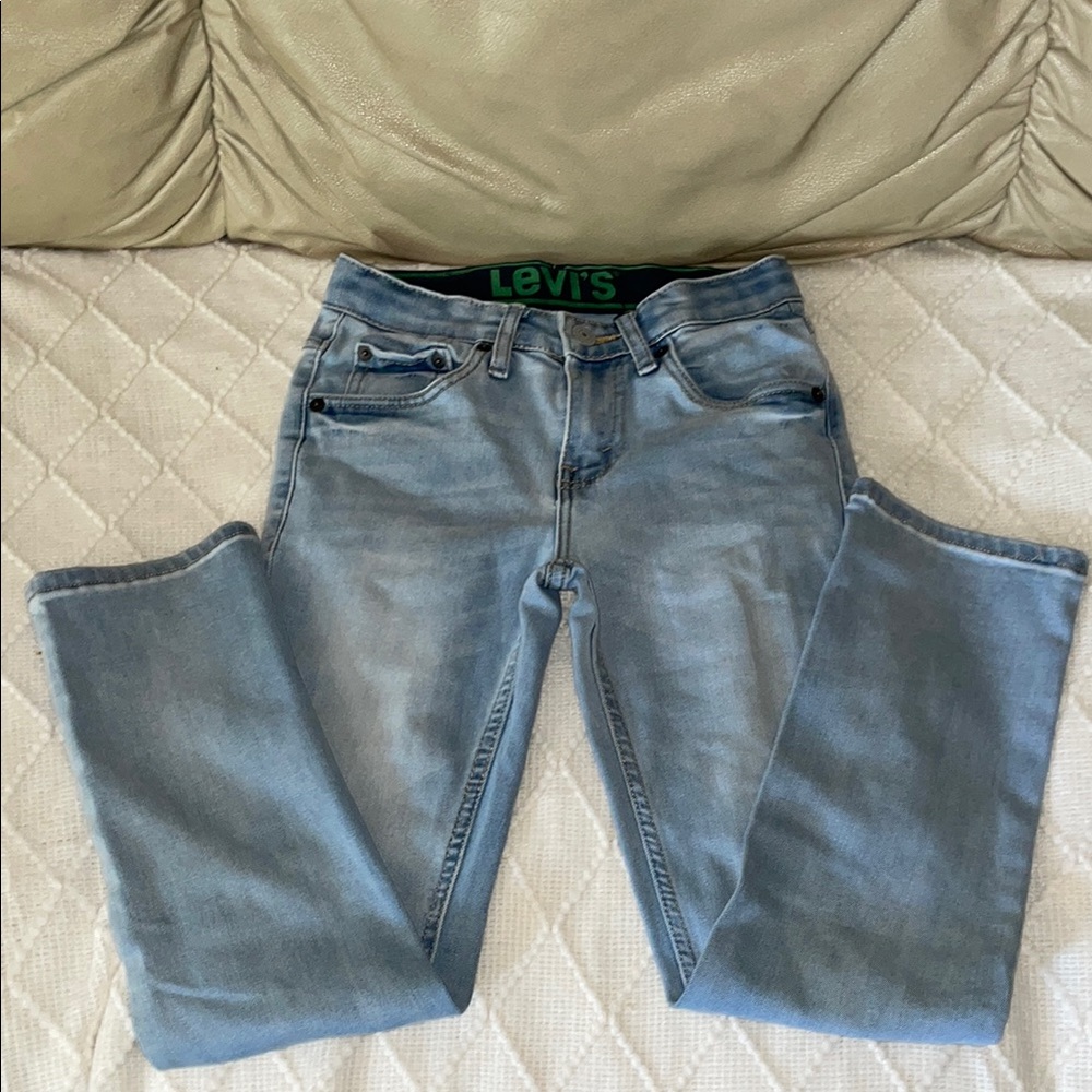 Levi's Light Blue Jeans. Size 10 Regular. Unisex. - Picture 1 of 7